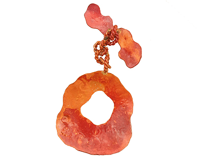 Patricia Healey Copper Organic Toggle Clasp 42x32mm, 33mm bar