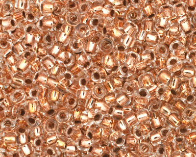 TOHO Crystal (with Copper Lining) Round 15/0 Seed Bead