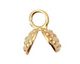 WireLace Gold (plated) Clamshell 10x8mm