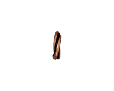 TierraCast Antique Copper (plated) Twisted Spacer 2x12mm