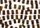 Tiger Iron Faceted Pillow Drop 8x16mm