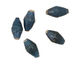 African Paper (denim, w/white) Rice 20x10-11mm