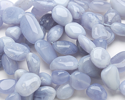 Chalcedony Tumbled Nugget 18-27x12-20mm