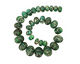 Dark Emerald Impression Jasper Pumpkin Graduated 9-20x13-24mm