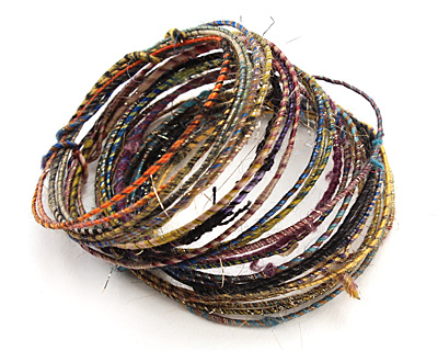 Ancient Pebble WoolyWire 24 gauge, 3 feet