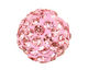 Flamingo Pave Round 8mm