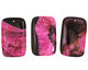 Black & Ruby Agate Rectangle Pendant 35x55mm