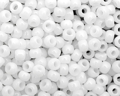 TOHO Opaque White Round 11/0 Seed Bead