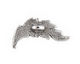 Nunn Design Sterling Silver (plated) Leaf Toggle Bar 20x7mm