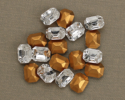Nunn Design Crystal Octagon Chaton 10x8mm