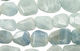 Aquamarine Faceted Slabs Graduated 23-35x20-30mm