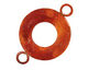 Patricia Healey Copper Raised Dot Round Link 39x26mm