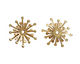 Brass Layered Snowflake 18mm