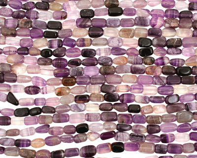 Rainbow Fluorite Tumbled Nugget 10-12x7-8mm