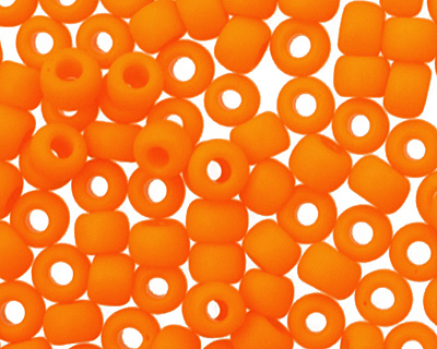 TOHO Opaque Frosted Cantelope Round 8/0 Seed Bead