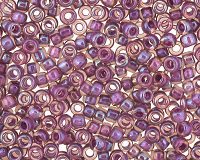 TOHO Rainbow Rosaline (with Opaque Purple Lining) Round 15/0 Seed Bead