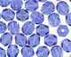 Czech Fire Polished Glass Sapphire Round 4mm