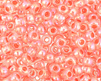 TOHO Rainbow Crystal (with Salmon Lining) Round 11/0 Seed Bead