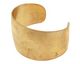 Brass Smooth Cuff 60x35mm