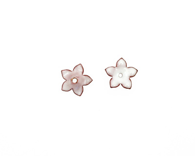 C-Koop Enameled Metal White Small 5 Petal 12mm