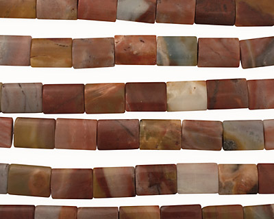 Rainbow Amazonite Thin Pillow 20x15mm