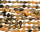 Mexican Sunflower Agate Faceted Nugget 14-20x10-14mm