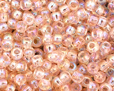 TOHO Transparent Rainbow Rosaline Round 11/0 Seed Bead
