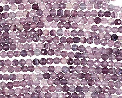 Rainbow Fluorite Faceted Round 5mm