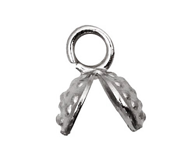 WireLace Silver (plated) Clamshell 10x8mm