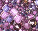 TOHO Kawaii Purple/Green Seed Bead Mix
