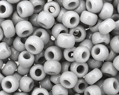 TOHO Opaque Gray Round 8/0 Seed Bead