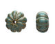 Gaea Ceramic Atlantis on Tan Lantern 23x17mm