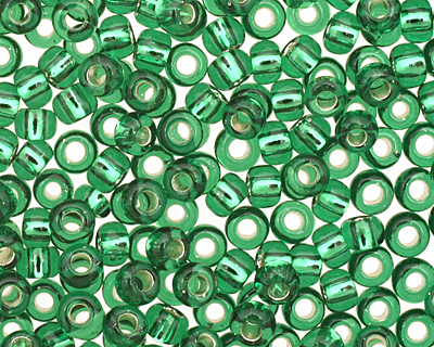 TOHO Grass Green (with Silver Lining) Round 11/0 Seed Bead