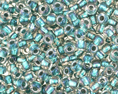 TOHO Rainbow Crystal (with Teal Lining) Round 11/0 Seed Bead