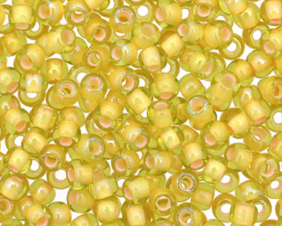 TOHO Jonquil (with Apricot Lining) Round 11/0 Seed Bead