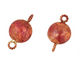 Patricia Healey Copper Puff Coin Link 28x17mm