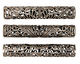 Stampt Antique Pewter (plated) Long Deco Filigree Tube 52x9mm