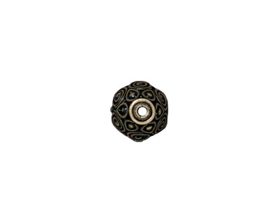 TierraCast Antique Brass (plated) Spiral Cone 8x9mm