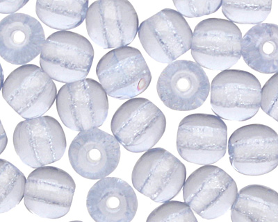 Czech Glass Country Blue Round 4mm