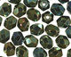 Czech Fire Polished Glass Iris Green Round 4mm