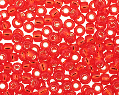 TOHO Siam Ruby (with Silver Lining) Round 11/0 Seed Bead