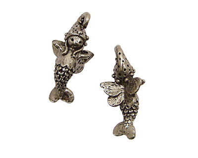Green Girl Pewter Mersprite 15x32mm