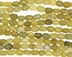 Olive Jade Tumbled Nugget 10-12x8-9mm