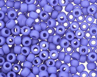 TOHO Opaque Frosted Periwinkle Round 11/0 Seed Bead