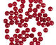Ruby (color enhanced) Faceted Rondelle 4.5-5mm
