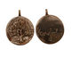 Green Girl Shibuichi Tree Pendant 34x28mm