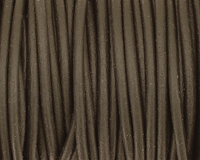 Hunter Round Leather Cord 2mm