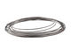 Soft Flex Silver Plated Pewter Half Round Craft Wire 21 gauge, 4 yards
