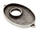 Nunn Design Antique Silver (plated) Grande Oval Bezel Toggle Link 47x28mm