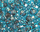 TOHO Teal (with Silver Lining) Magatama 3mm Seed Bead